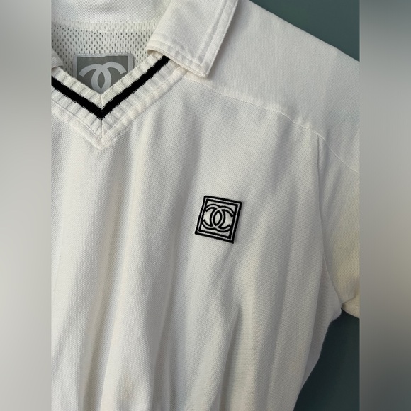100% Authentic Chanel polo tennis top 2004 Spring collection - Picture 2 of 14